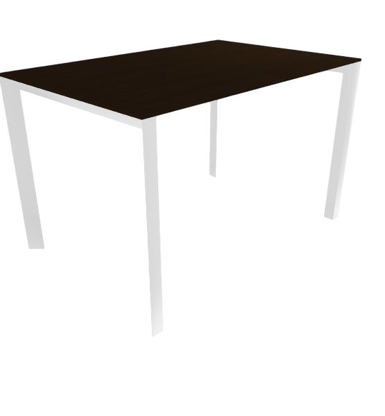 Profilo Konferenztisch 80x120 cm Laminierte Platte Wenge Profilo Konferenztisch 80x120 cm Laminierte Platte Wenge