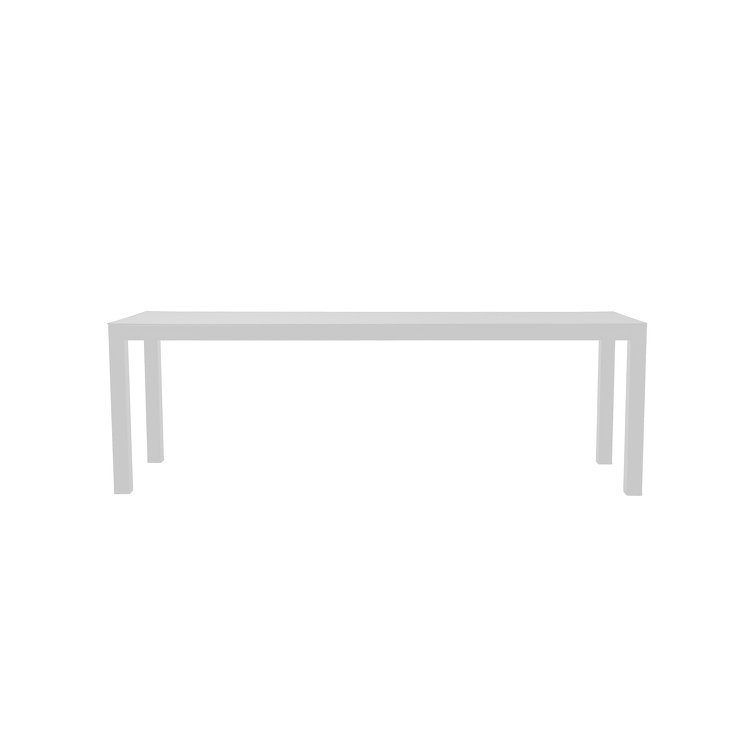 ARIA Garten-Sitzbank 140 cm – Aluminium pulverbeschichtet weiß ARIA Garten-Sitzbank 140 cm – Aluminium pulverbeschichtet weiß