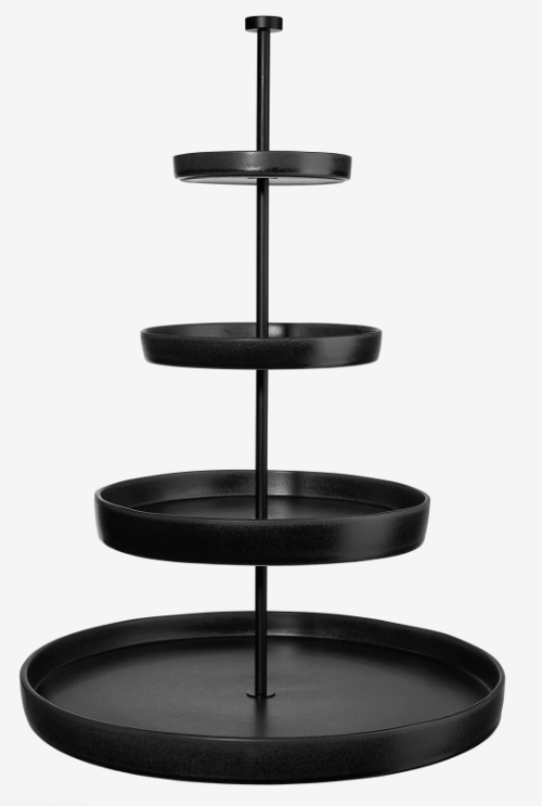 4-Stufige edle Etagere black iron 4-Stufige edle Etagere black iron