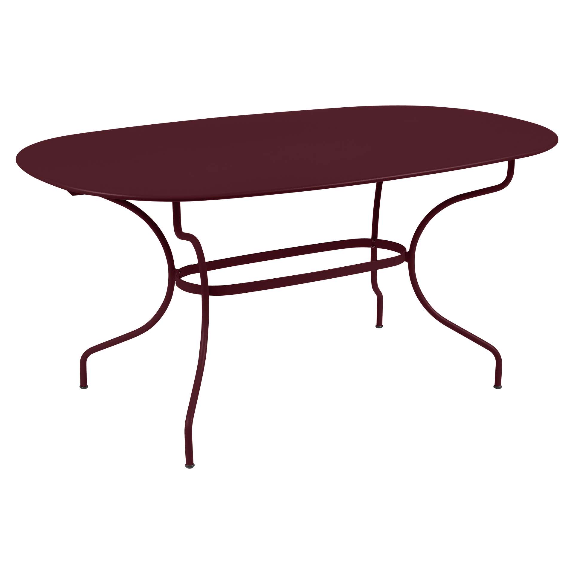 Opéra+ Ovaler Tisch 160 x 90 cm Outdoor Schwarzkirsche Opéra+ Ovaler Tisch 160 x 90 cm Outdoor Schwarzkirsche