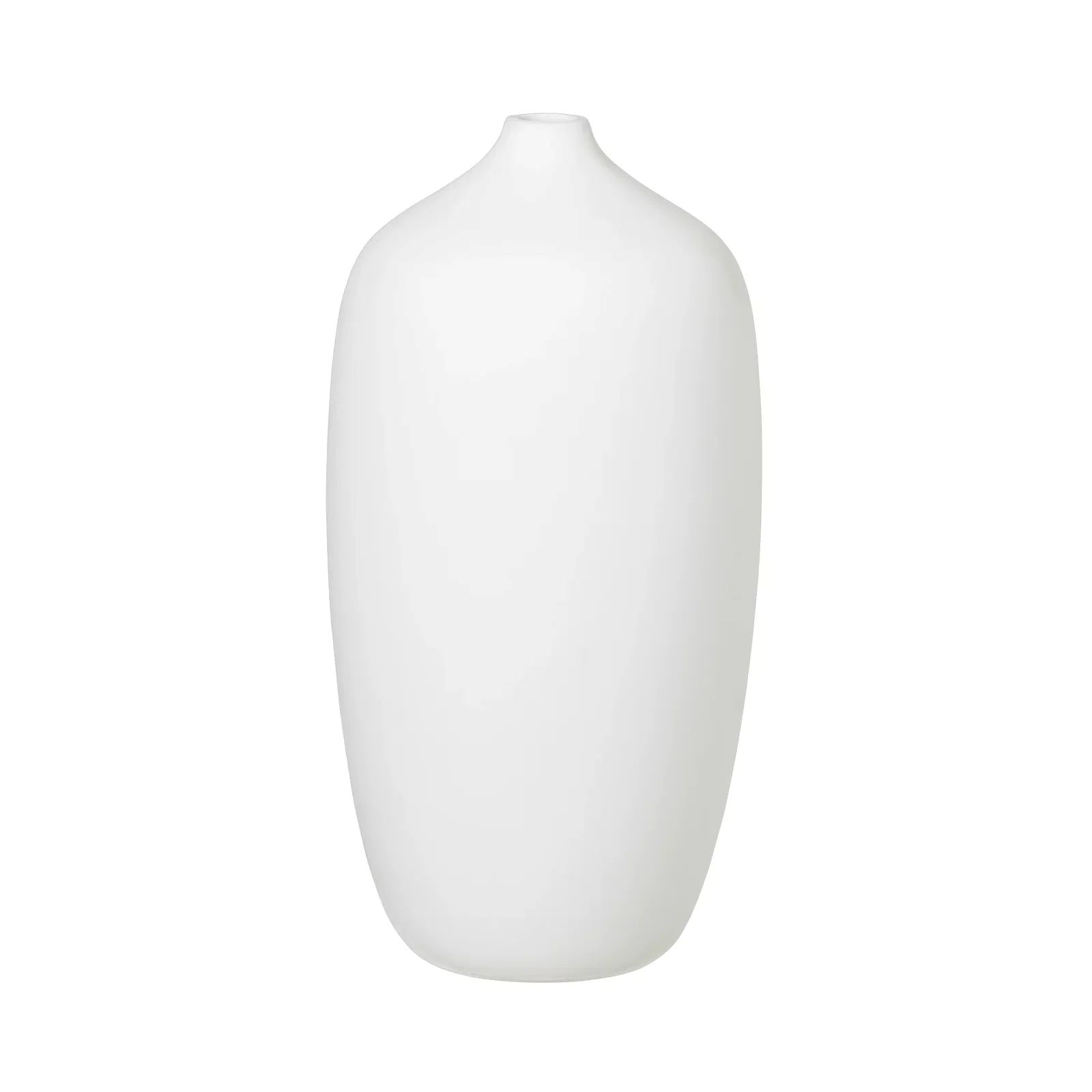 Vase CEOLA – Keramikvase für natürliche Wohnräume Weiß 25 cm Vase CEOLA – Keramikvase für natürliche Wohnräume Weiß 25 cm