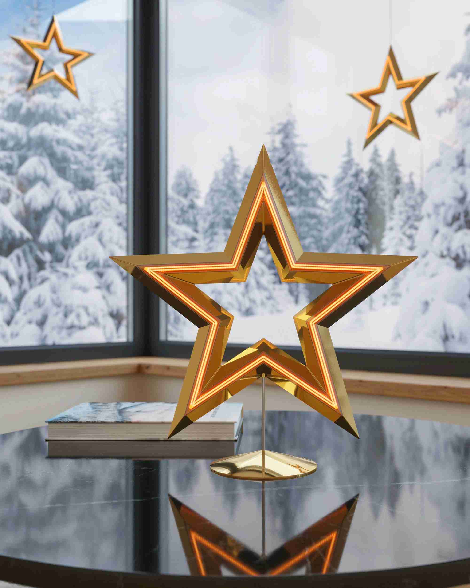 FREESTAR - Akku Dekoleuchte Gold FREESTAR - Akku Dekoleuchte Gold