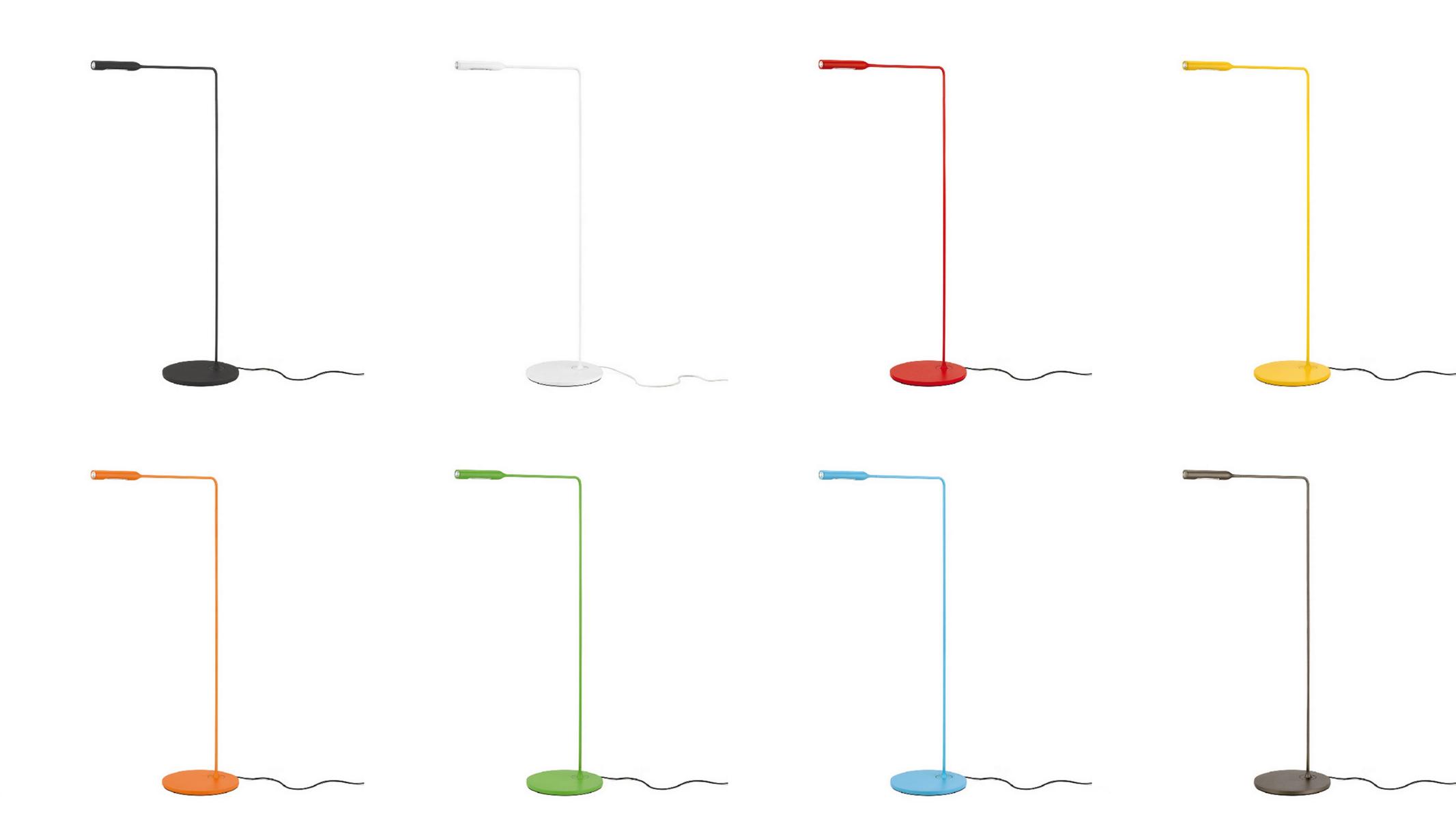 FLO Lounge Stehlampe rotguss FLO Lounge Stehlampe rotguss