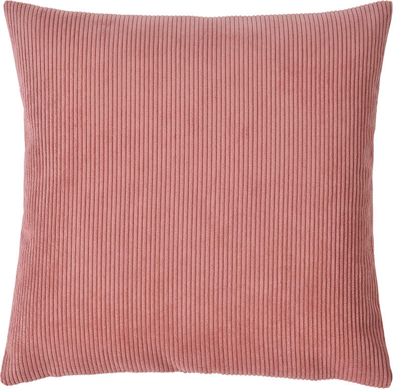 Kissenhülle Earl 50x50 cm Dusty Rose - Dekobezug aus Cord
