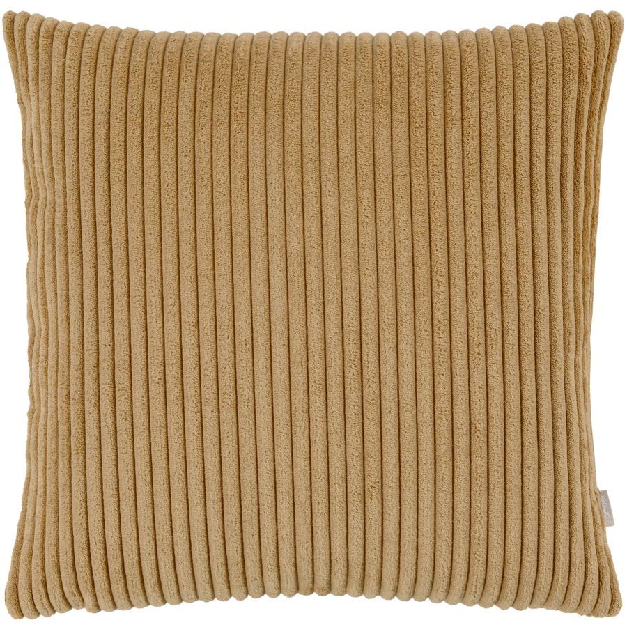 Kissenhülle King 60x60 cm - Moderne Cord-Optik Goldbraun Kissenhülle King 60x60 cm - Moderne Cord-Optik Goldbraun