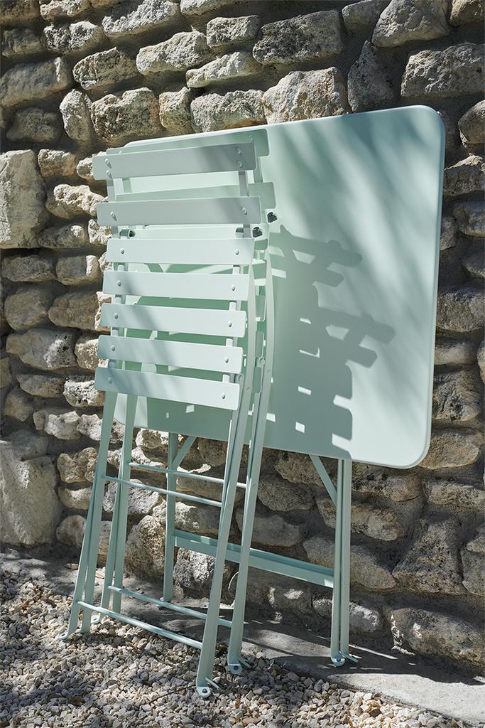 Bistro Klapptisch Rechteckig E8 Latte-Beige 71x71