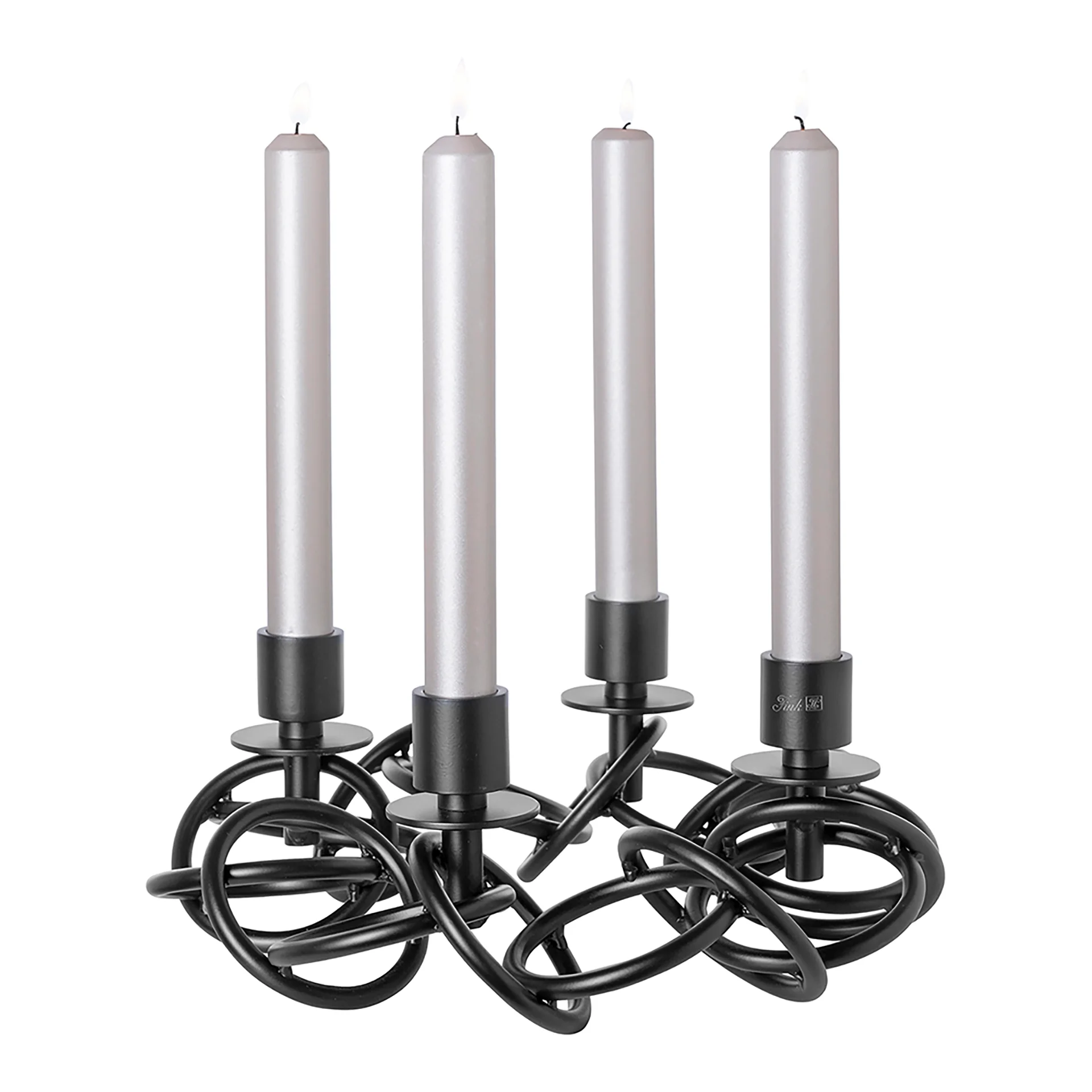 141348_1.webp SONETTE edler Adventskranz aus Ringen Schwarz