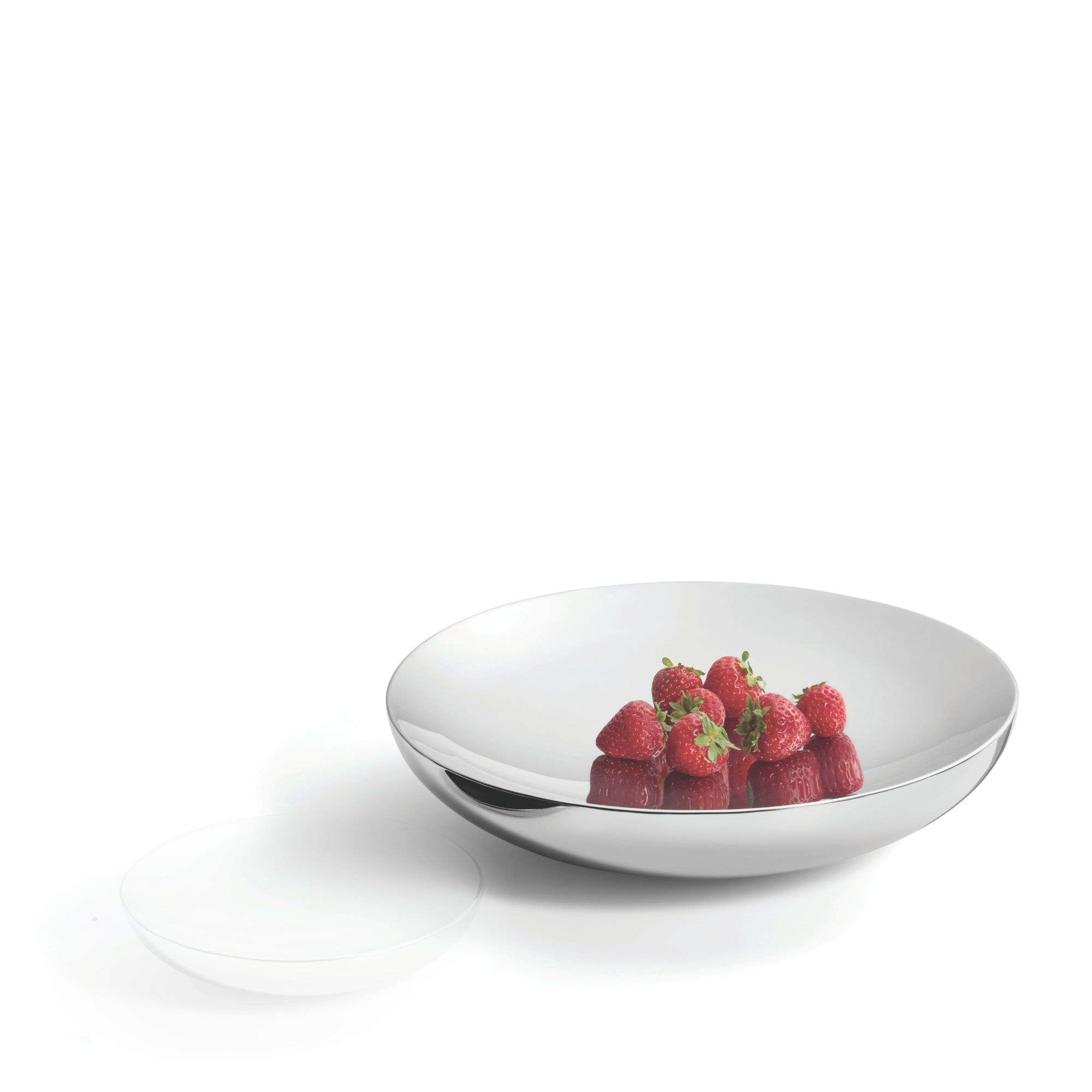 UNO hochglanzpolierte Schale - doppelwandiger Edelstahl mit Kühleffekt UNO hochglanzpolierte Schale - doppelwandiger Edelstahl mit Kühleffekt