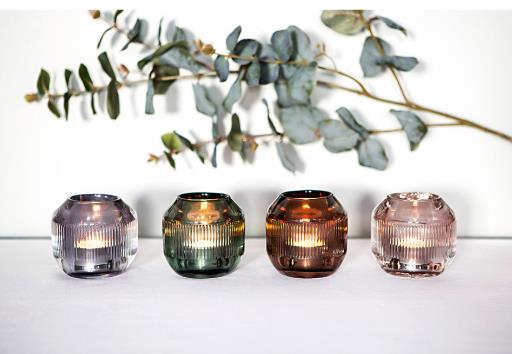 CASSIO Teelichthalter aus Glas CASSIO Teelichthalter aus Glas