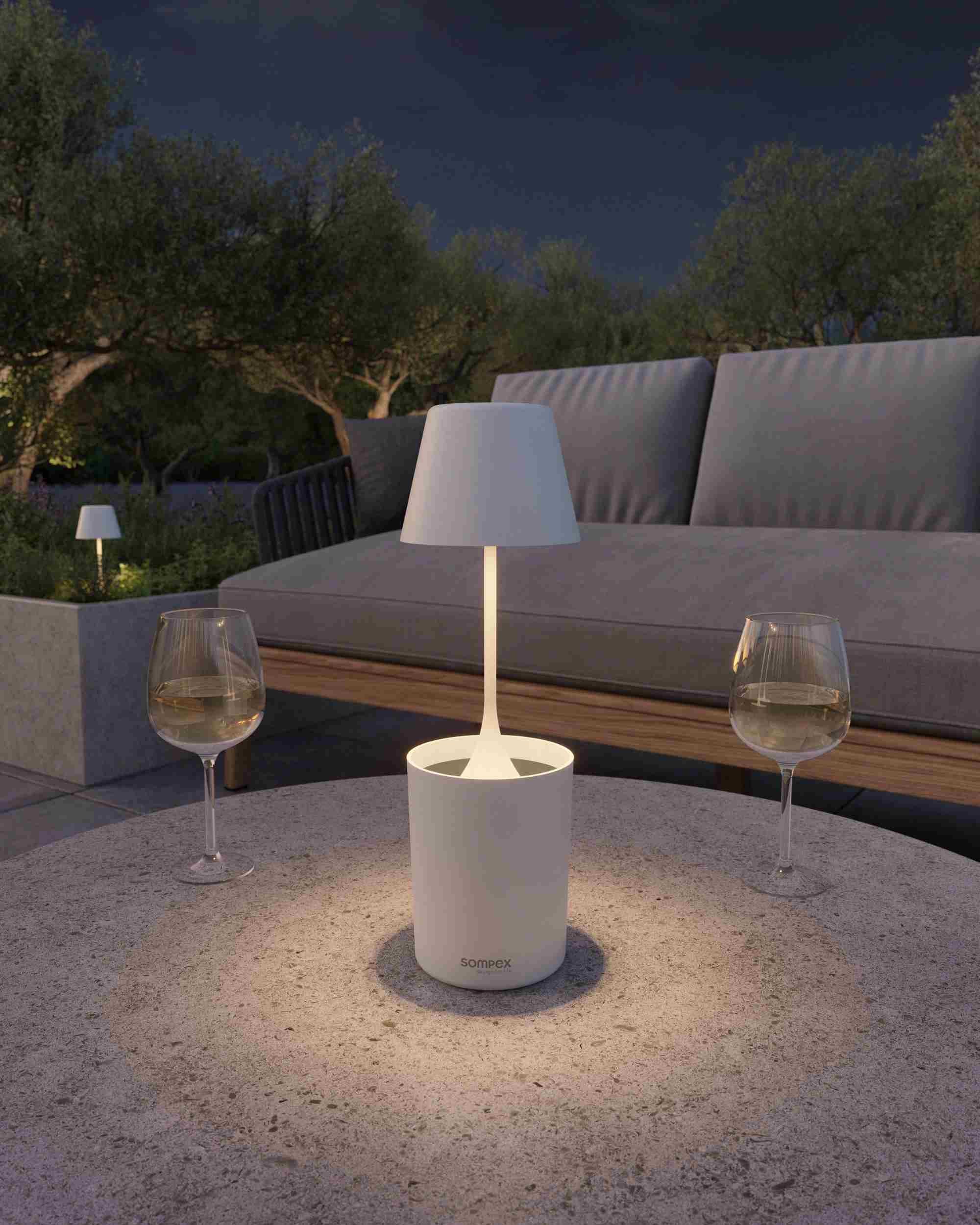 PEEKY Akku-Tischleute - Plant-Growing-Light PEEKY Akku-Tischleute - Plant-Growing-Light anthrazit