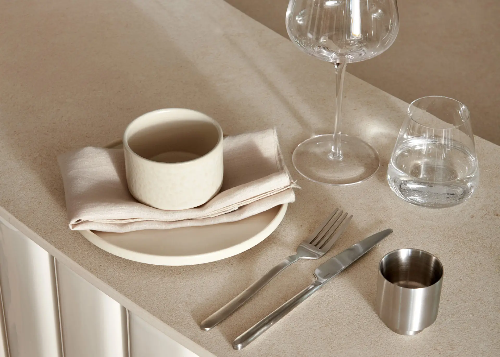 MAKOTO STEEL Edelstahl Kaffeetassen 2er Set