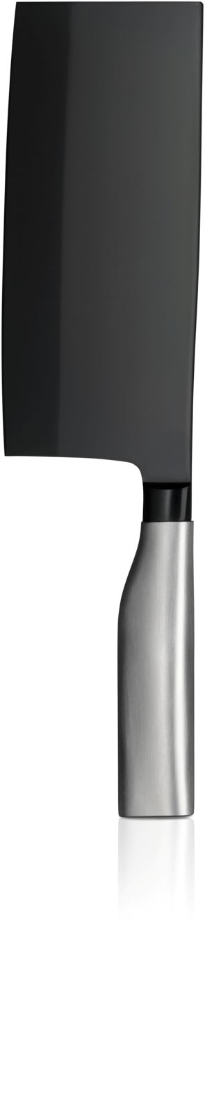 Ultimate Black Chinesisches Kochmesser 18,5 cm mit Diamond Cut Ultimate Black Chinesisches Kochmesser 18,5 cm mit Diamond Cut