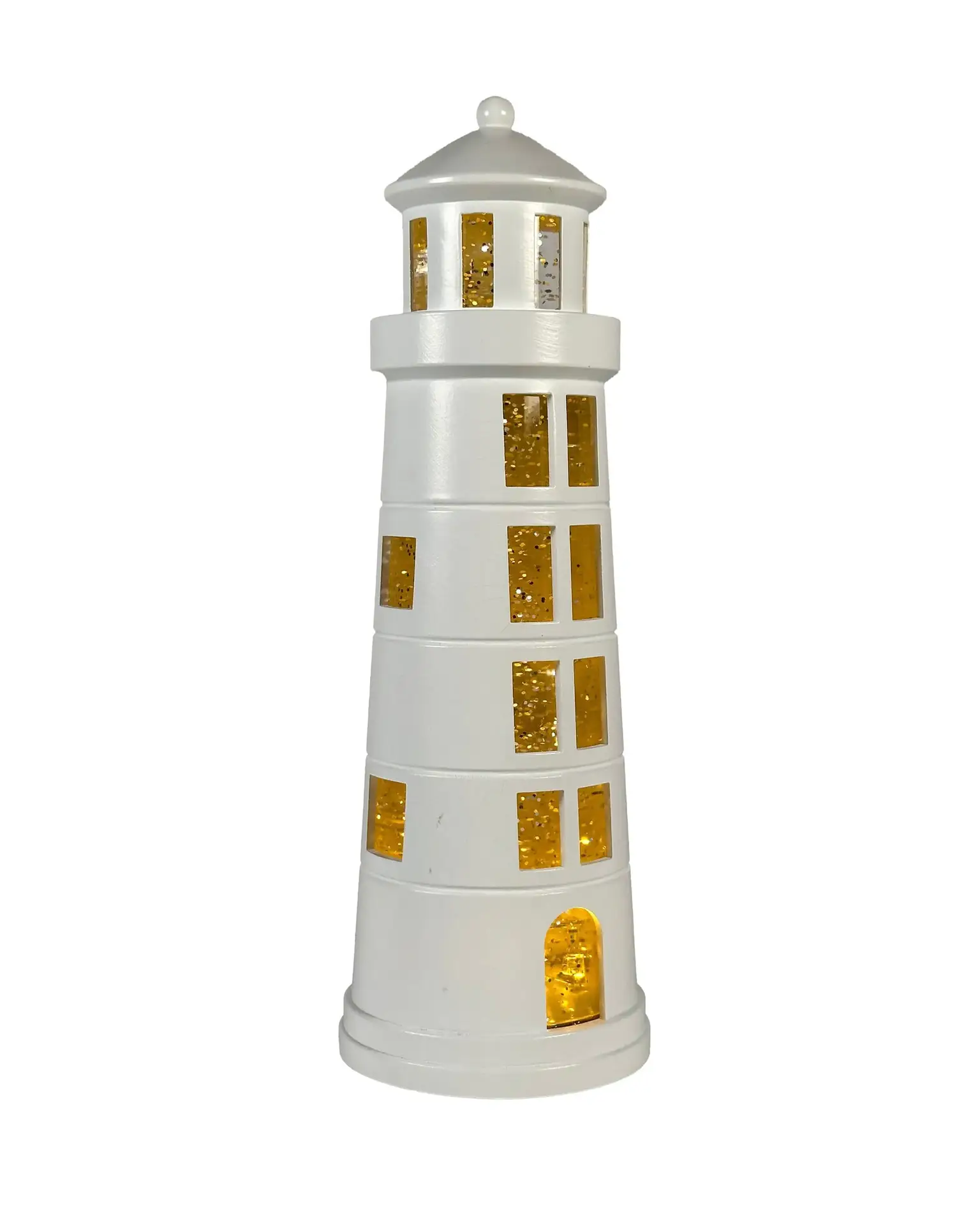 GLAMOR LIGHTHOUSE LED-Leuchtturm weiß
