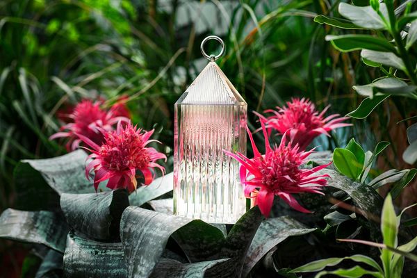 Outdoor Tischleuchte Lantern mit Dimmer