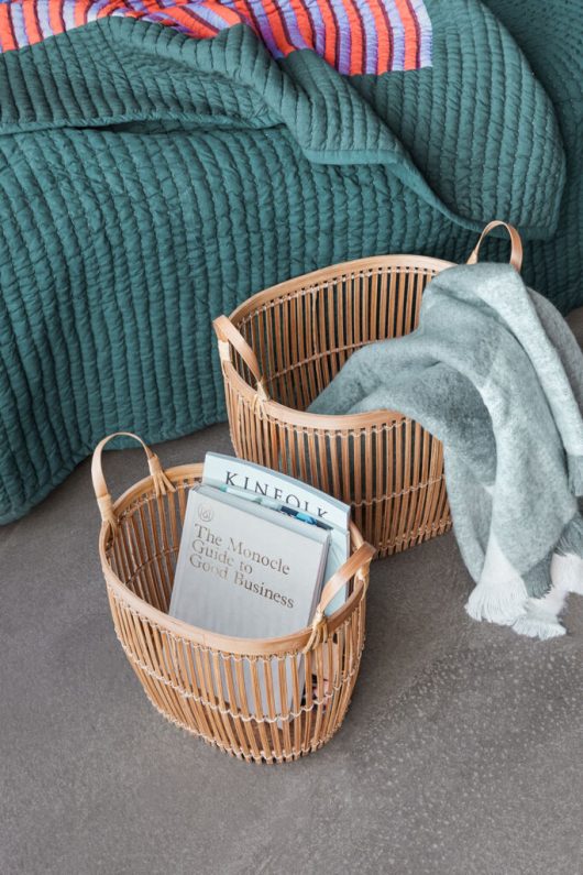 VANTAGE Aufbewahrungskorb Small – Bambus Natur 37x36, Höhe 29 cm VANTAGE Aufbewahrungskorb Small – Bambus Natur 37x36, Höhe 29 cm