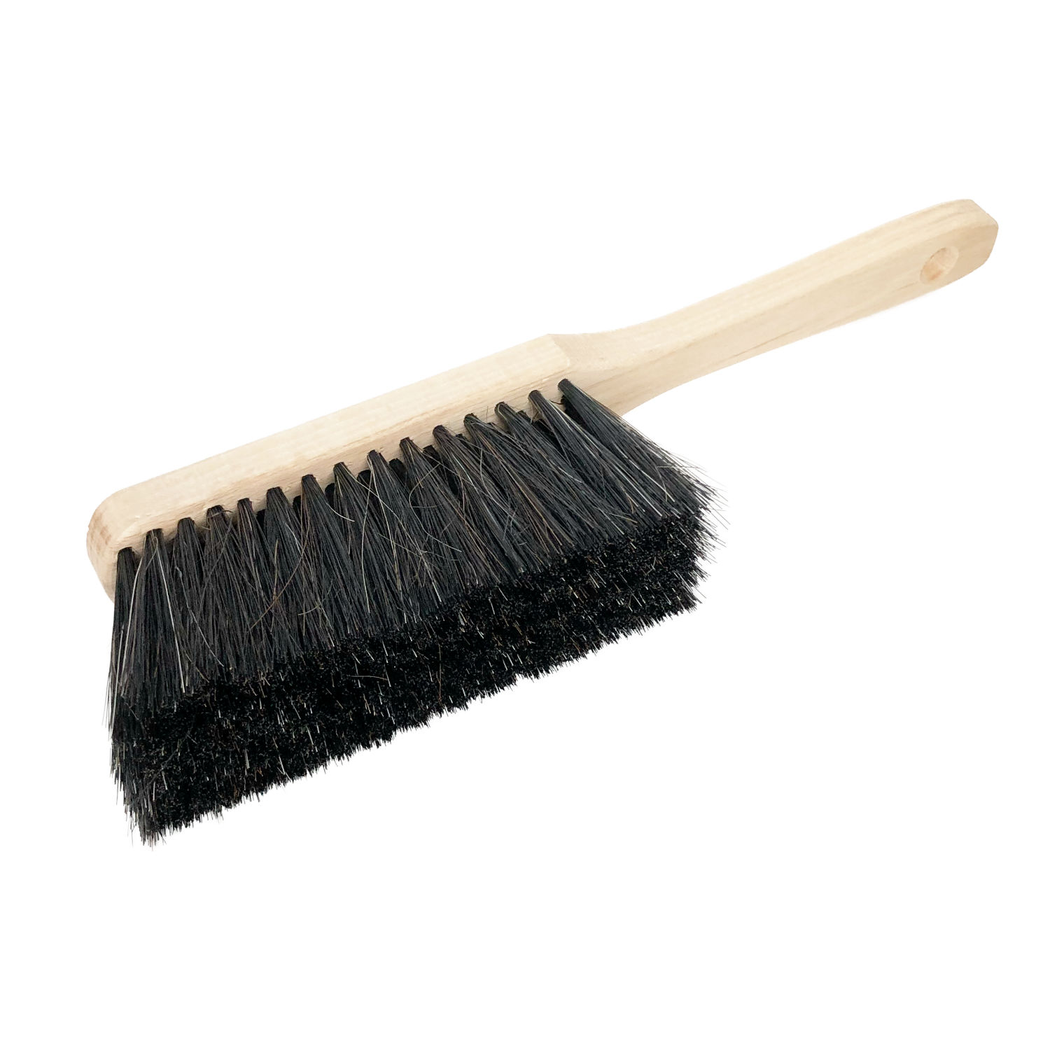 Kehrschaufel und Besen - schwarz