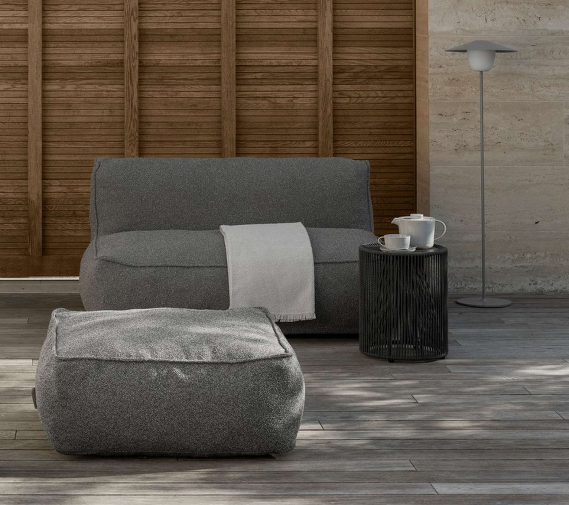 GROW Outdoor Lounge Hocker Modul