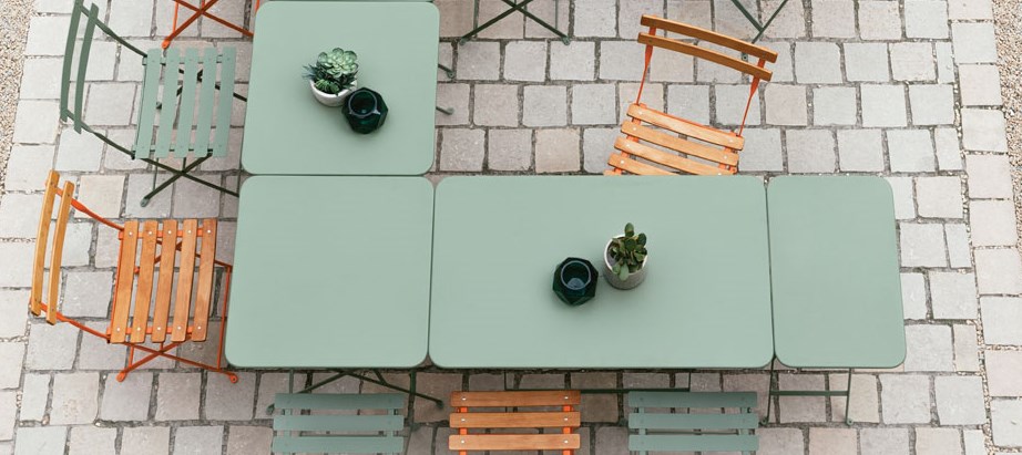 Bistro Klapptisch Rechteckig 97x57 Rosmarin