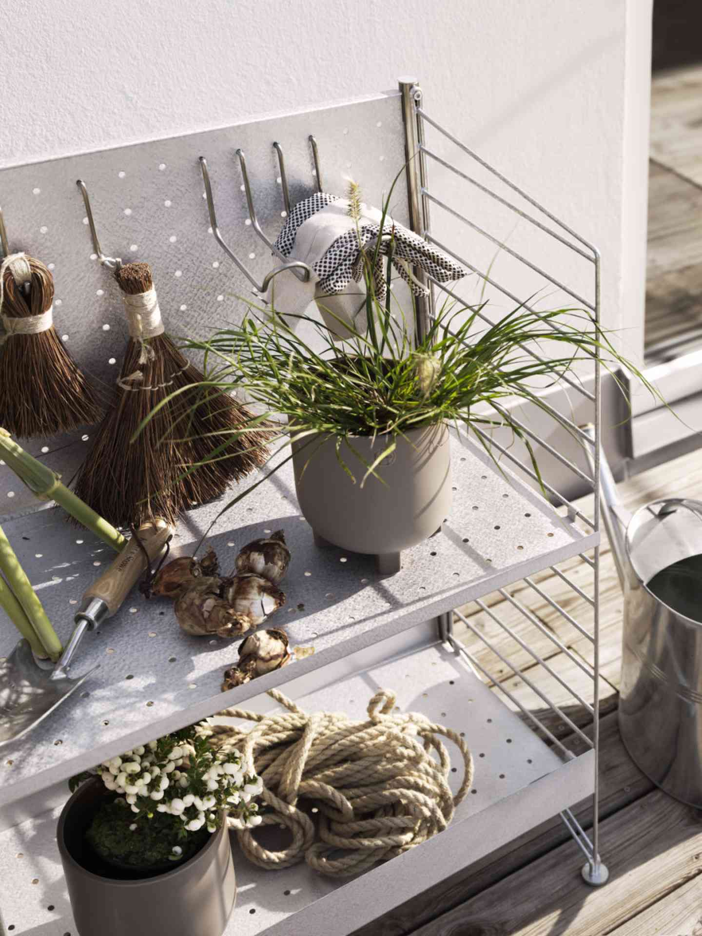 String System Bodenleiter Outdoor verzinkt