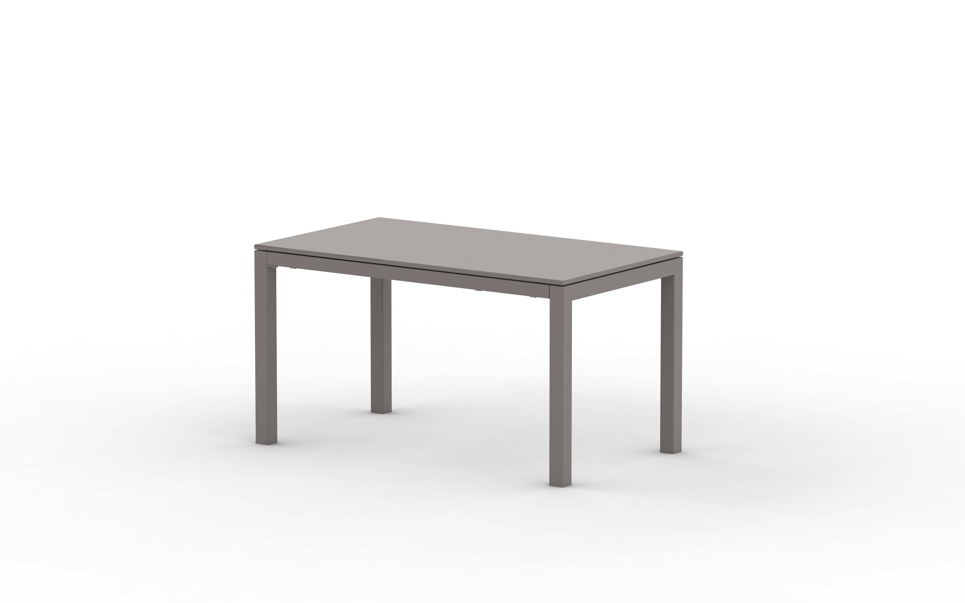 Extia Garten Esstisch ausziehbar Schlamm 140/200x80 cm