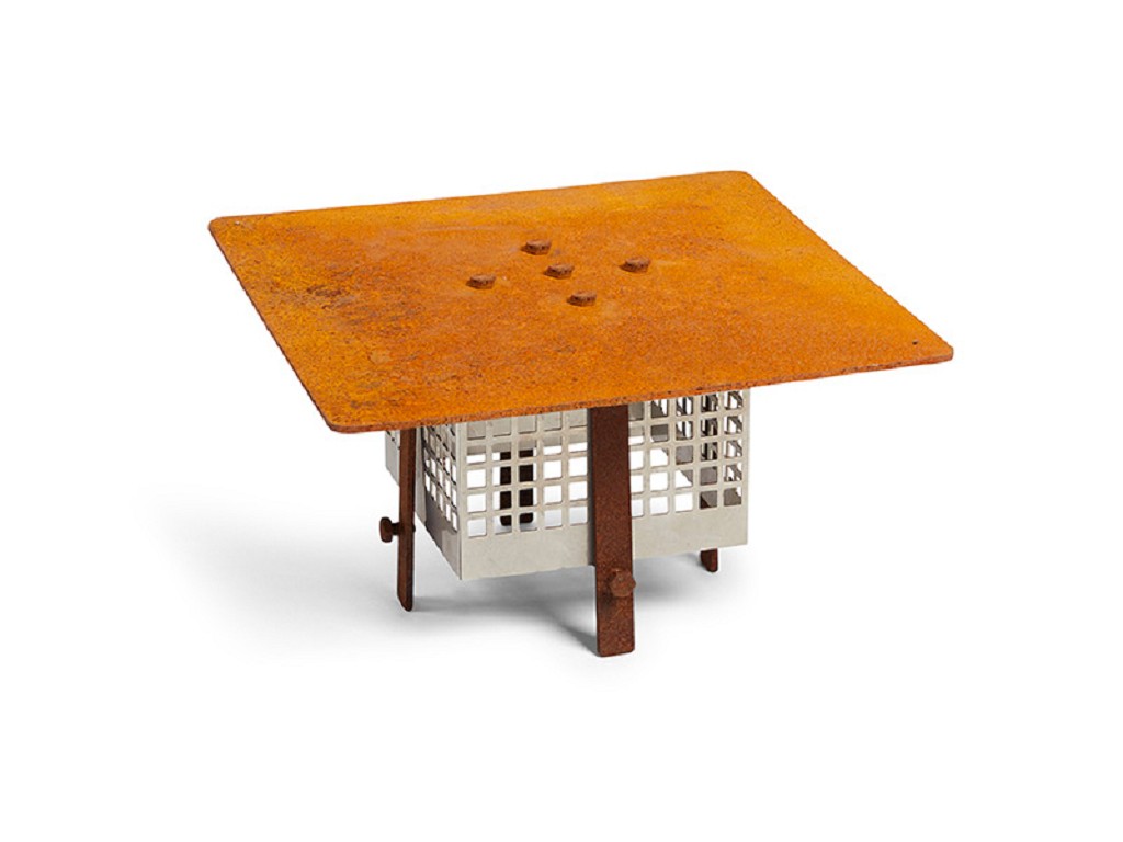 Funkenfänger für Terrassenkamin