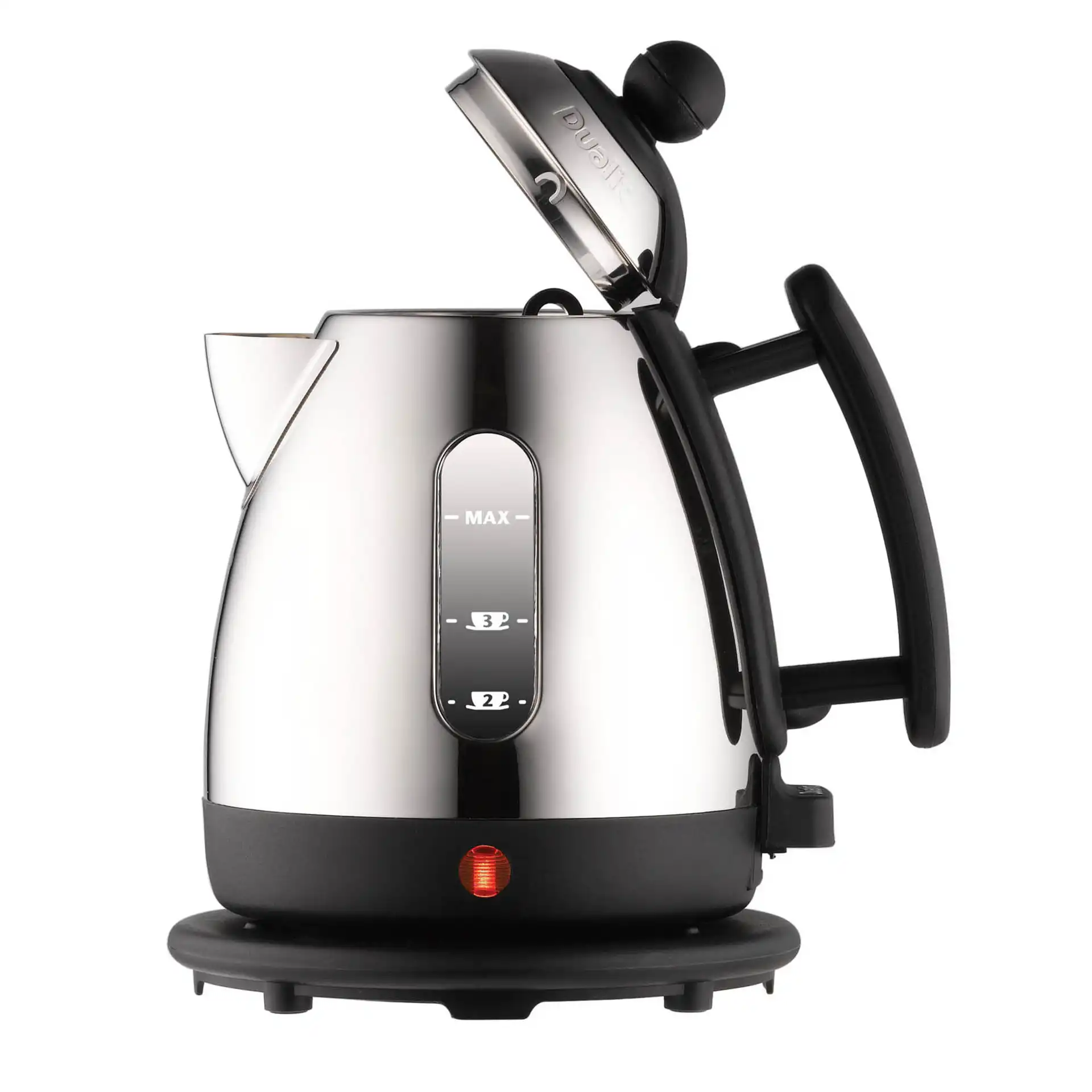 Lite Wasserkocher Edelstahl Schwarz 1 Liter