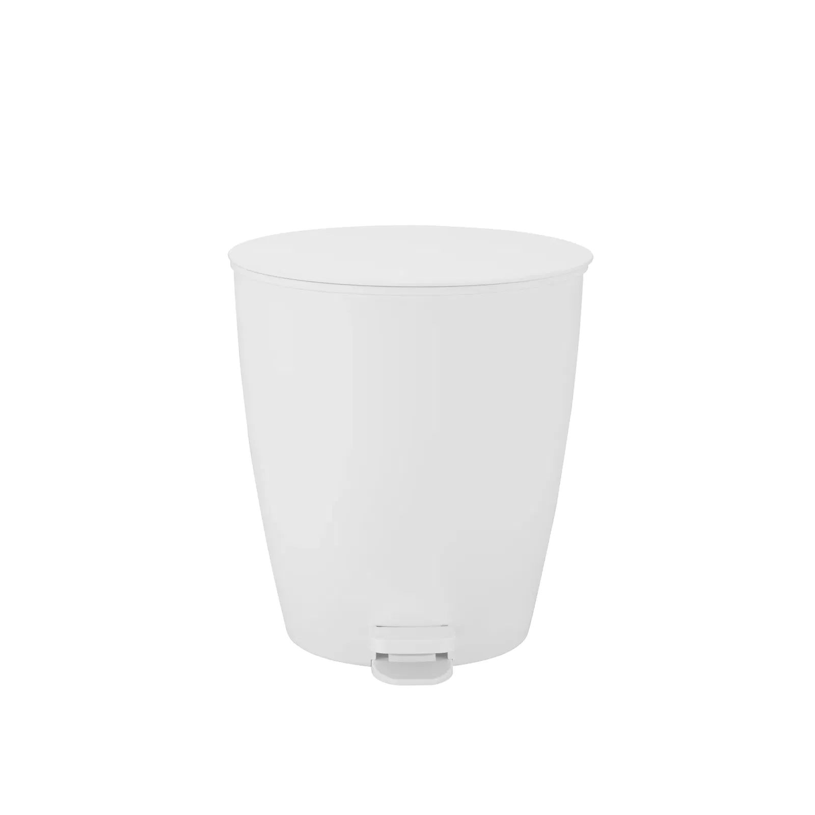 AVA stilvoller Treteimer 3L – mit verdecktem Beutel Weiß AVA stilvoller Treteimer 3L – mit verdecktem Beutel Weiß