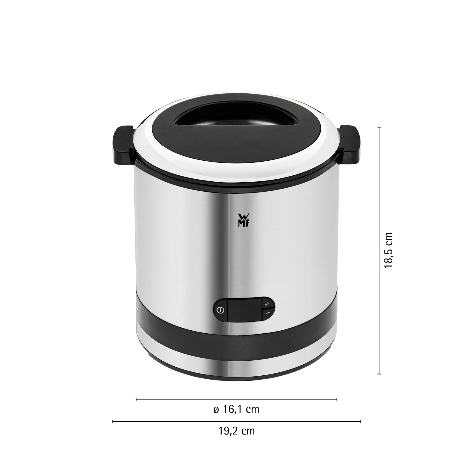 KÜCHENminis Eismaschine 3-in-1 mit 300 ml Gefrierbehälter & LC-Display