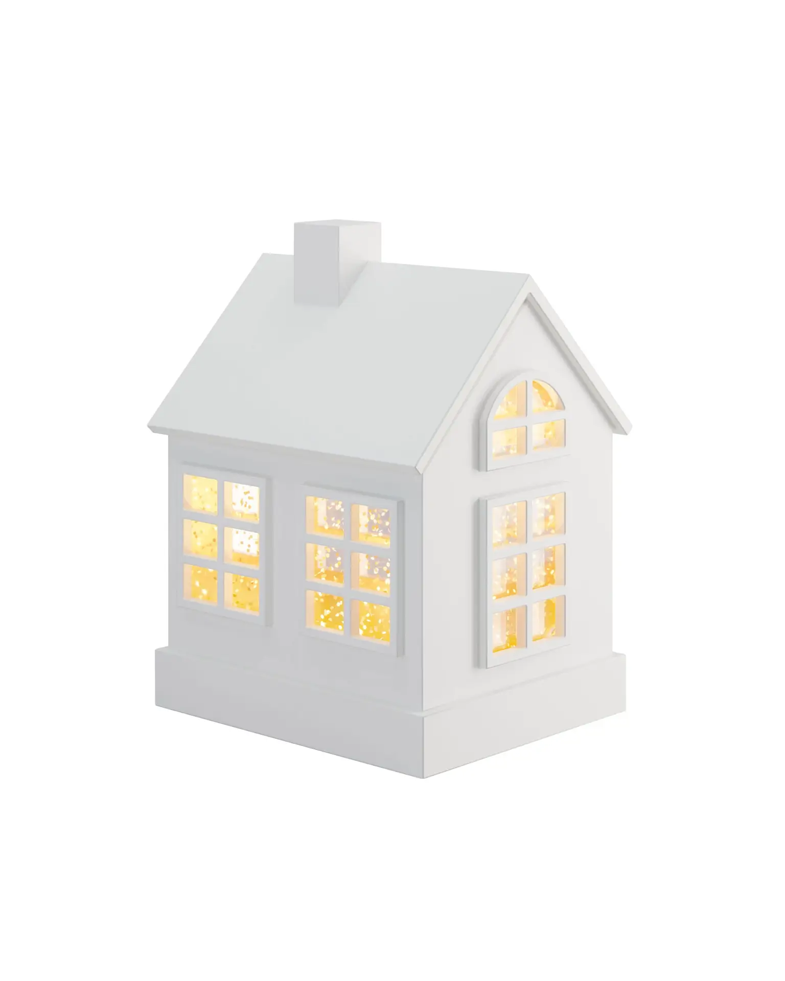 GLAMOR HOUSE - weiß Dekoleuchte GLAMOR HOUSE - weiß, 16cm, Dekoleuchte