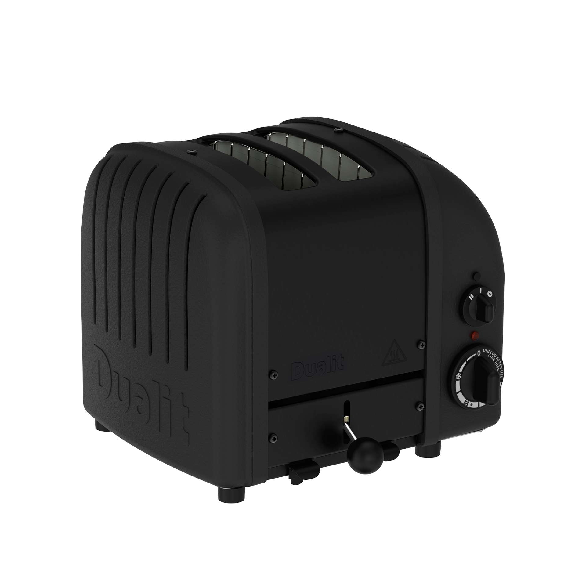 Dualit Classic Toaster-2 Schlitz-Stealth-seitlich-web Classic Toaster Premium 2-Schlitze Stealth Black Sonderedition
