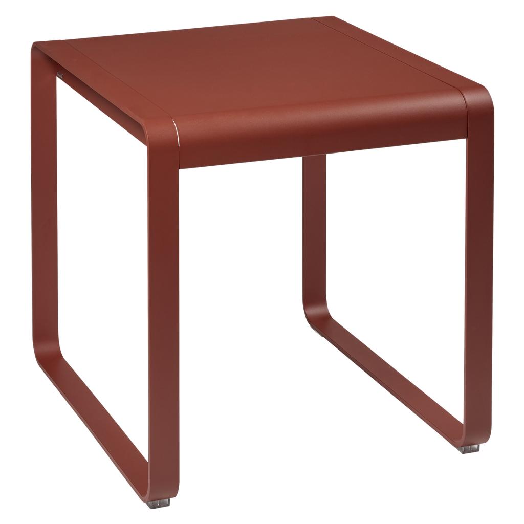 Bellevie Outdoor Tisch Ockerrot 74 x 80 cm