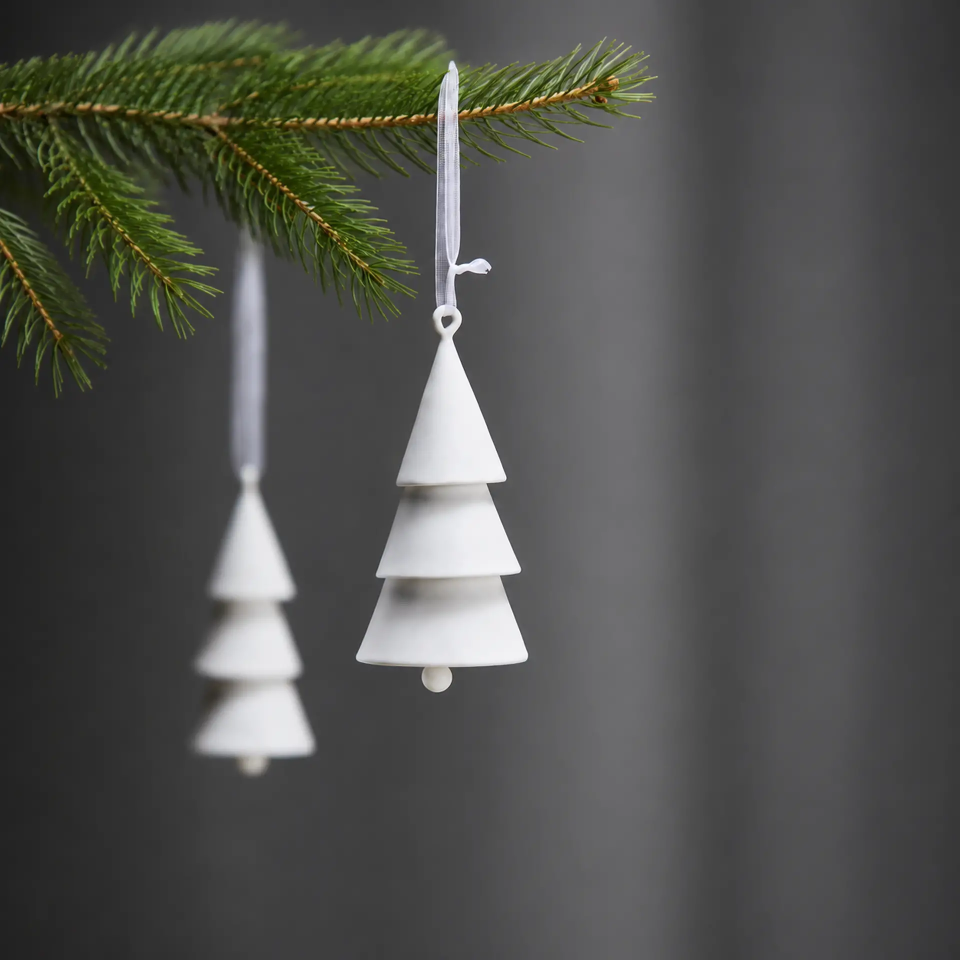 SANTA Weihnachtsglocke Tannenbaum Höhe 15 cm