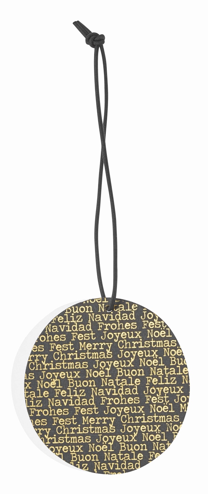 Geschenkeanhänger Schwarz & Gold 3er Set Geschenkeanhänger Schwarz & Gold 3er Set