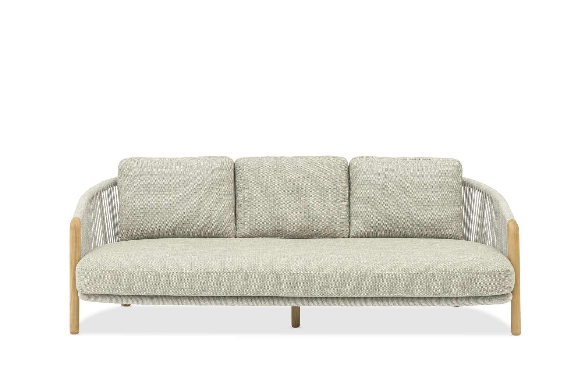 Haven 3-Sitzer Outdoor Lounge Sofa in Mokka Haven 3-Sitzer Outdoor Lounge Sofa in Mokka