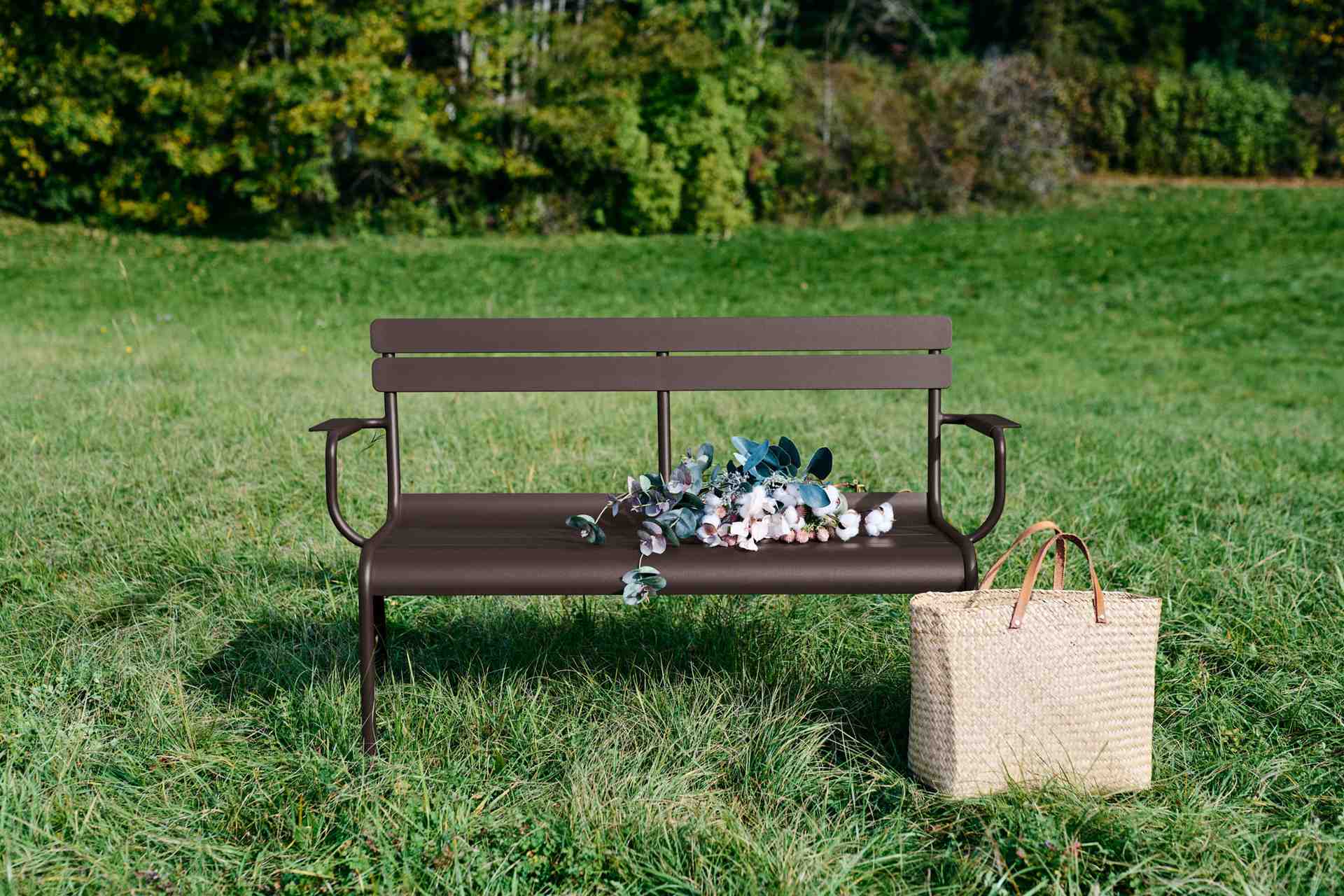 Luxembourg 2-Sitzer Gartenbank Luxembourg 2-Sitzer Gartenbank Latte Beige