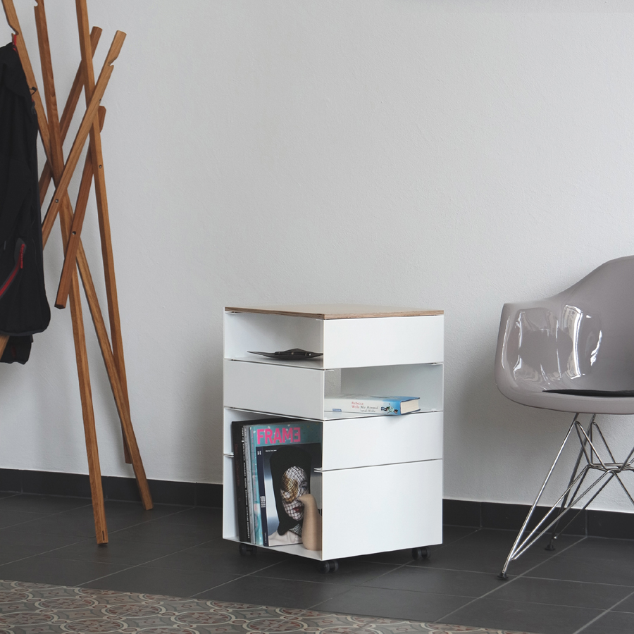 Rollcontainer Rolf - aus vier Einzelmodulen Rollcontainer Rolf - aus vier Einzelmodulen