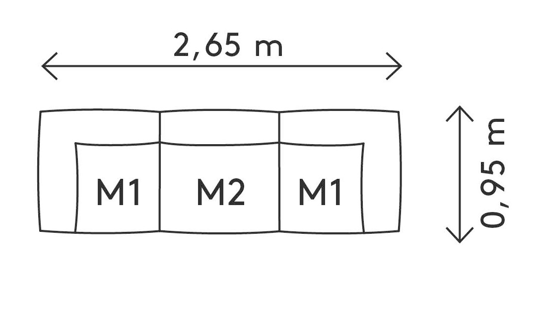 GROW Outdoor Lounge - Kombination B
