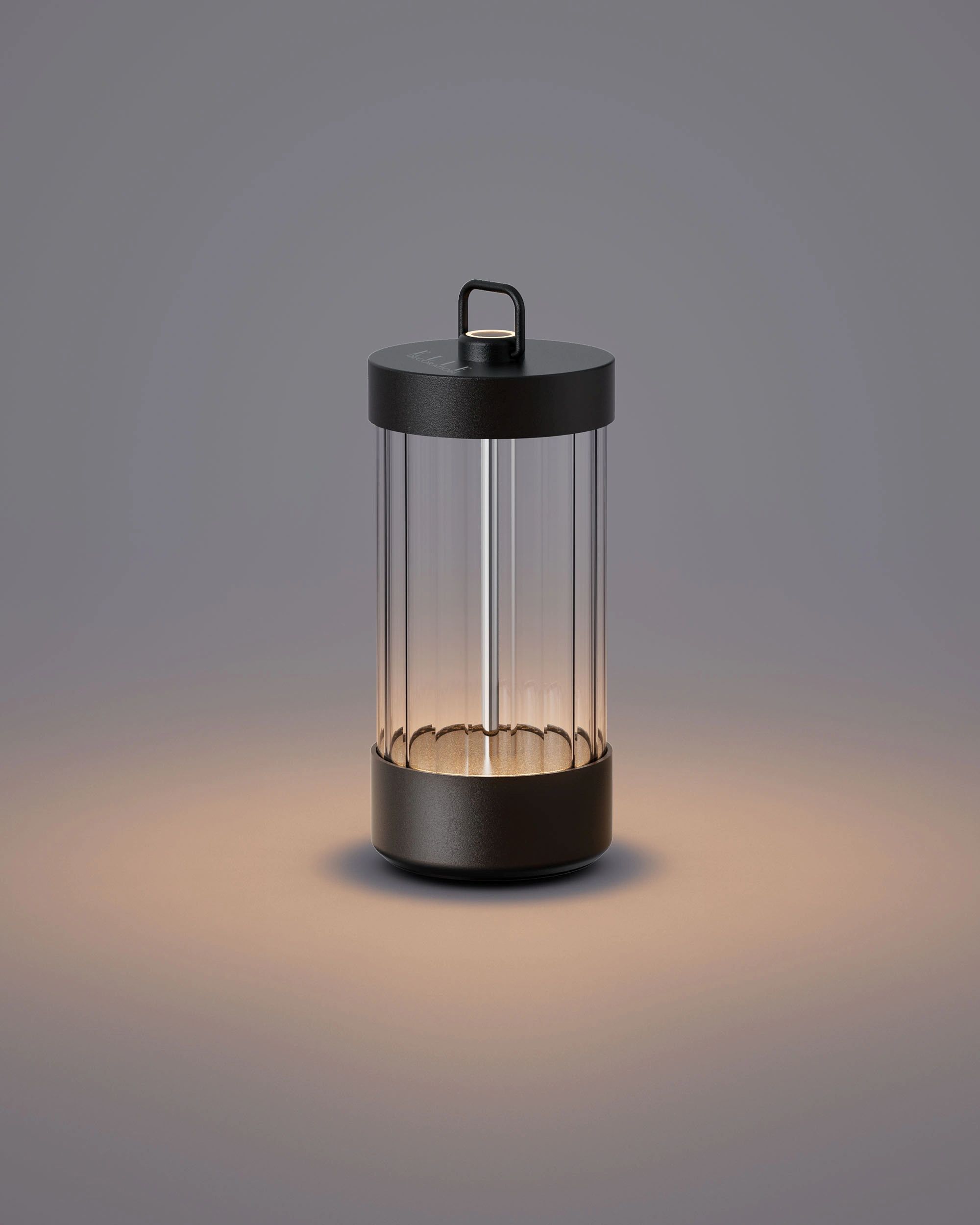 MARAIS Akku-Tischleuchte - moderne Laterne für Indoor & Outdoor Schwarz MARAIS Akku-Tischleuchte - moderne Laterne für Indoor & Outdoor Schwarz