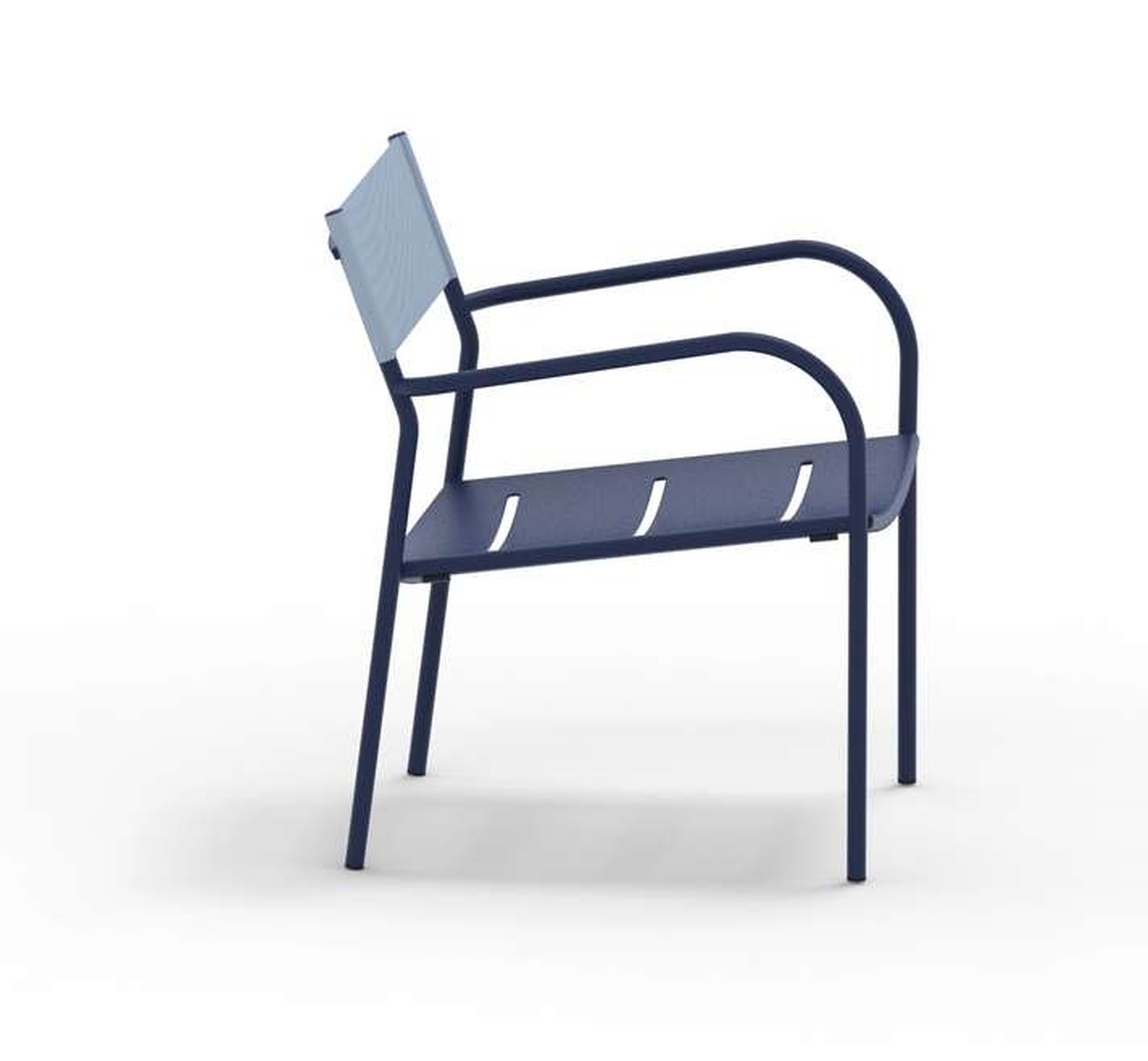 Vera Garten Loungesessel stapelbar Cobalt Blau Ice Cube Vera Garten Loungesessel stapelbar Cobalt Blau Ice Cube