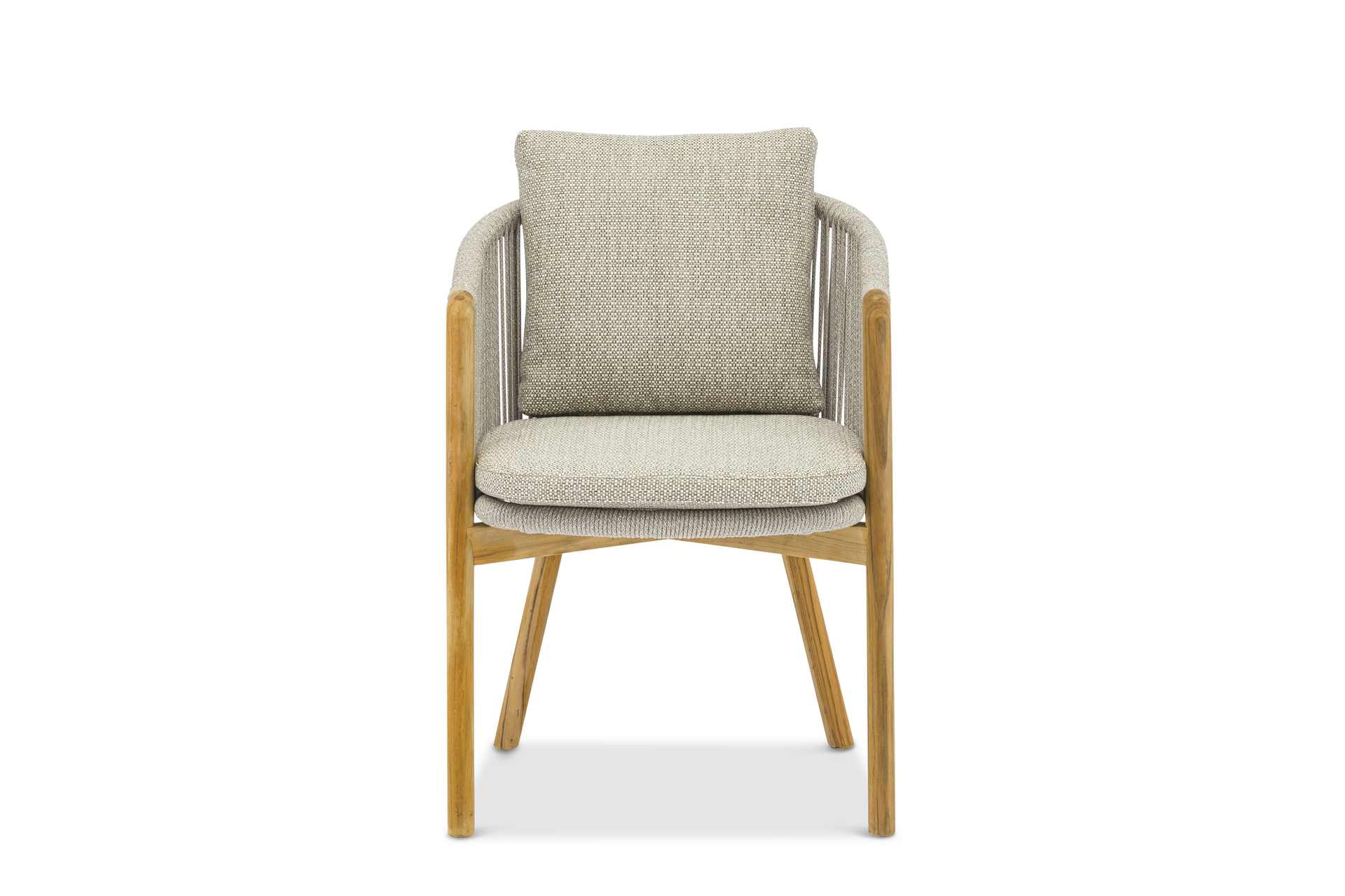 Haven bequemer Outdoor Armlehnstuhl Mokka