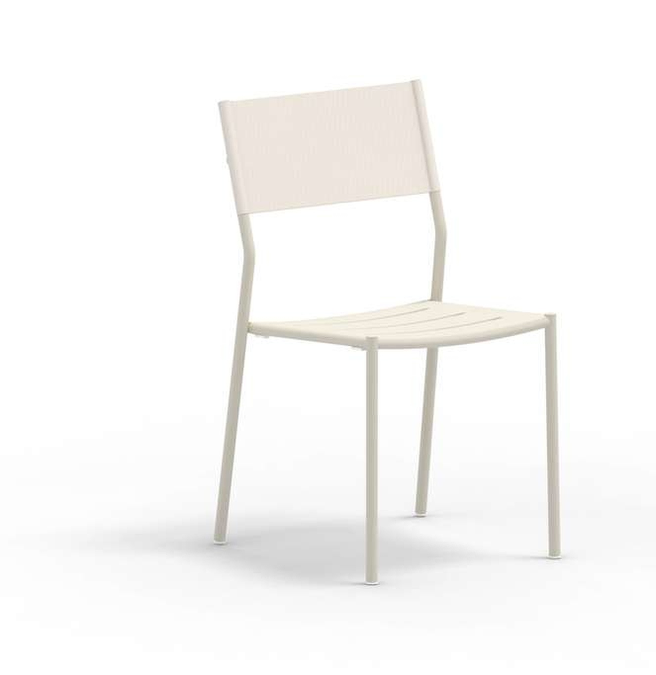 Vera Gartenstuhl stapelbar Ivory Clay