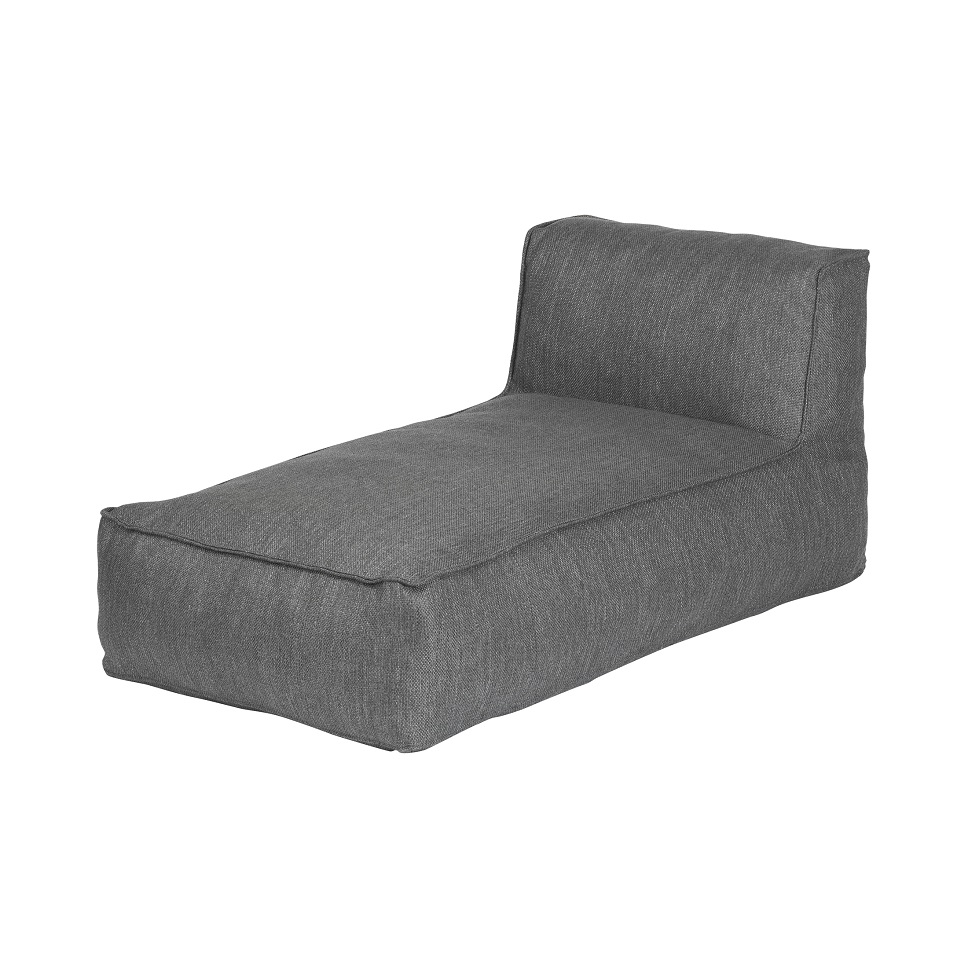 GROW Chaiselongue - Outdoor Lounge Modul 4 Coal GROW Chaiselongue - Outdoor Lounge Modul 4 Coal