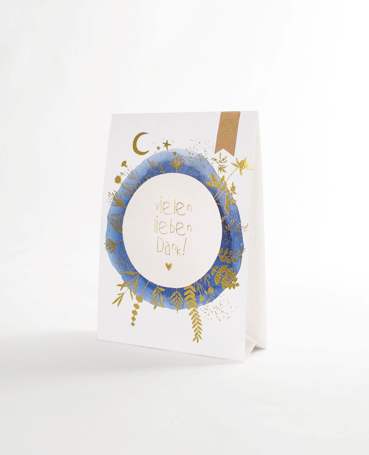 Lichtkarte "Vielen lieben Dank" – stilvolle Dankeskarte Lichtkarte "Vielen lieben Dank" – stilvolle Dankeskarte