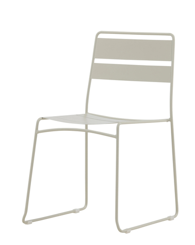 Lina moderner Outdoor Stuhl - Beige Lina moderner Outdoor Stuhl - Beige