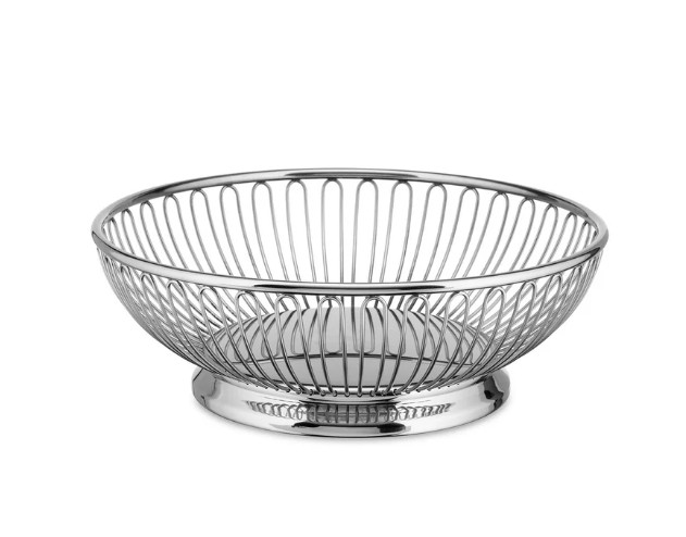 Alessi Drahtkorb 826 Ø15 cm – Klassischer Obstkorb aus Edelstahl Alessi Drahtkorb 826 Ø15 cm – Klassischer Obstkorb aus Edelstahl