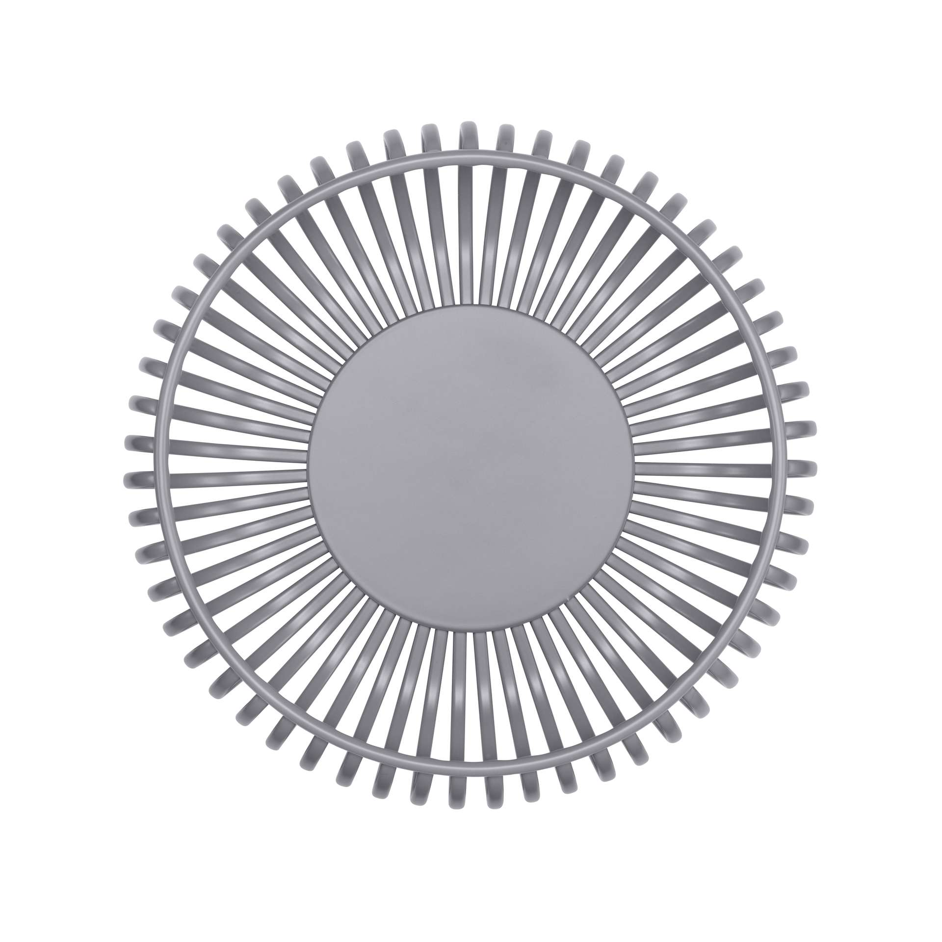 Deko-Schale LITO Metall Steel Gray S