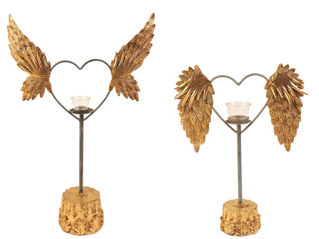 Herz Teelicht auf Sockel Herz Teelicht auf Sockel