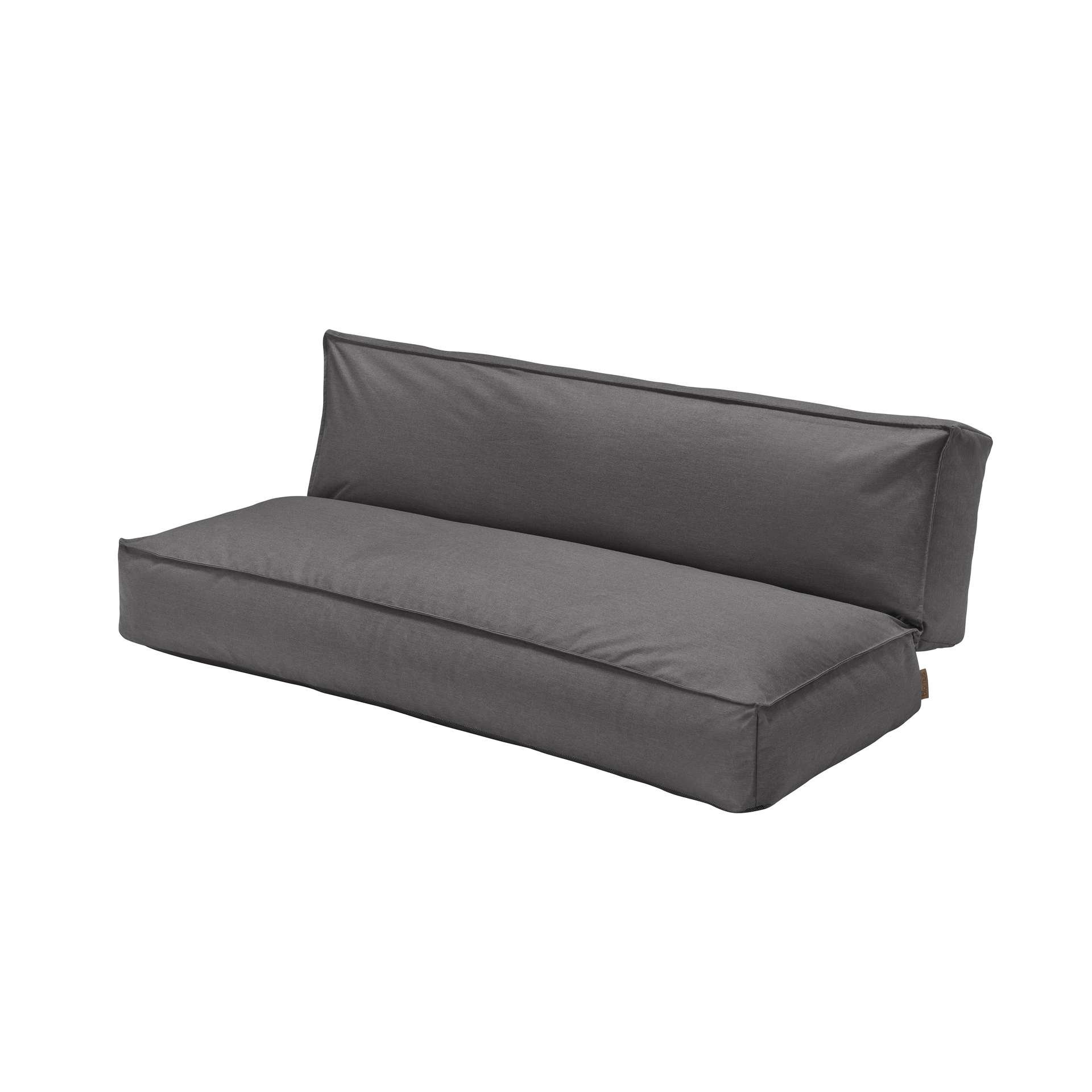 STAY Sofa Outdoor Multifunktional 3-Sitzer Coal günstig online kaufen