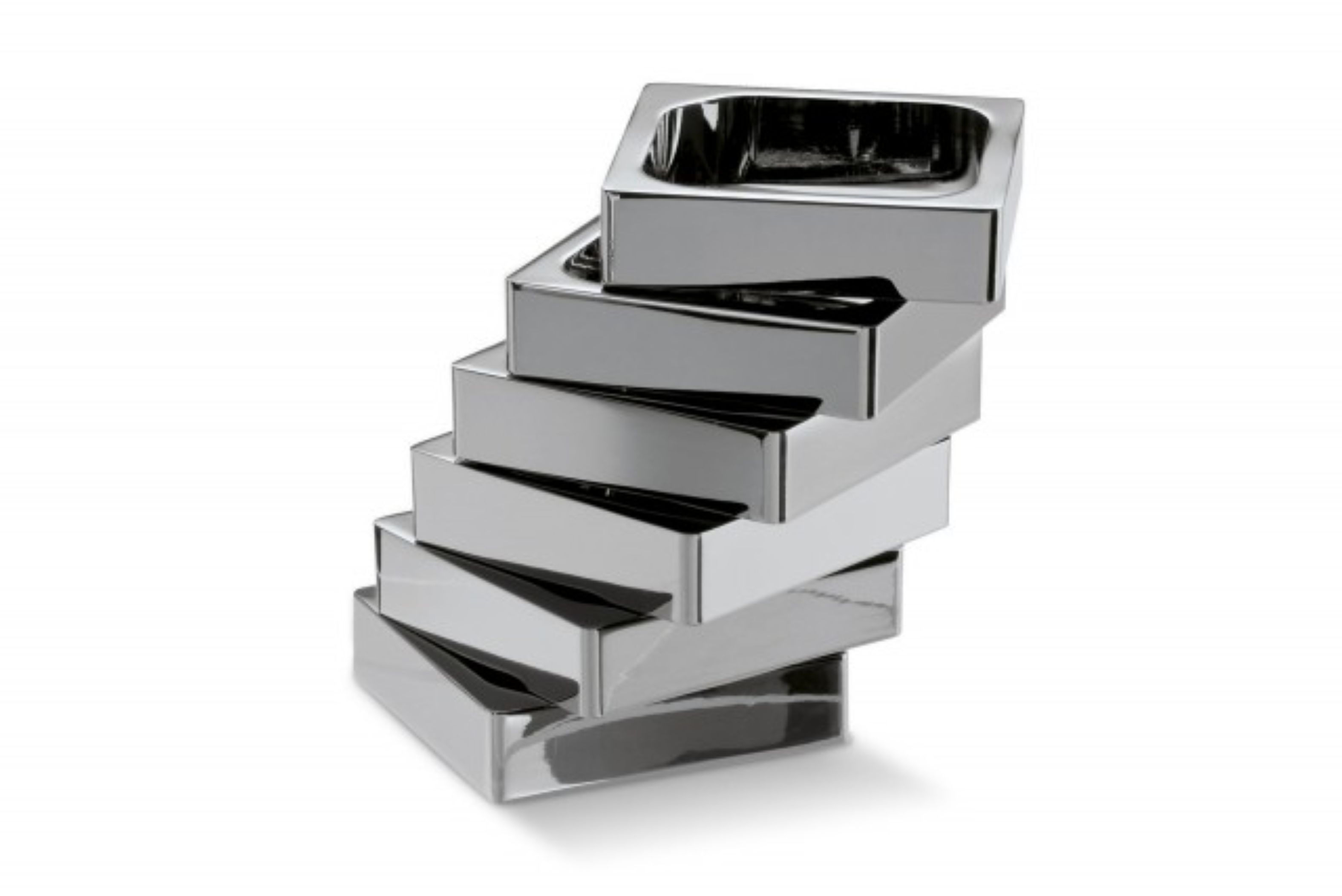 Zick Zack Stifthalter silber Zick Zack Stifthalter silber