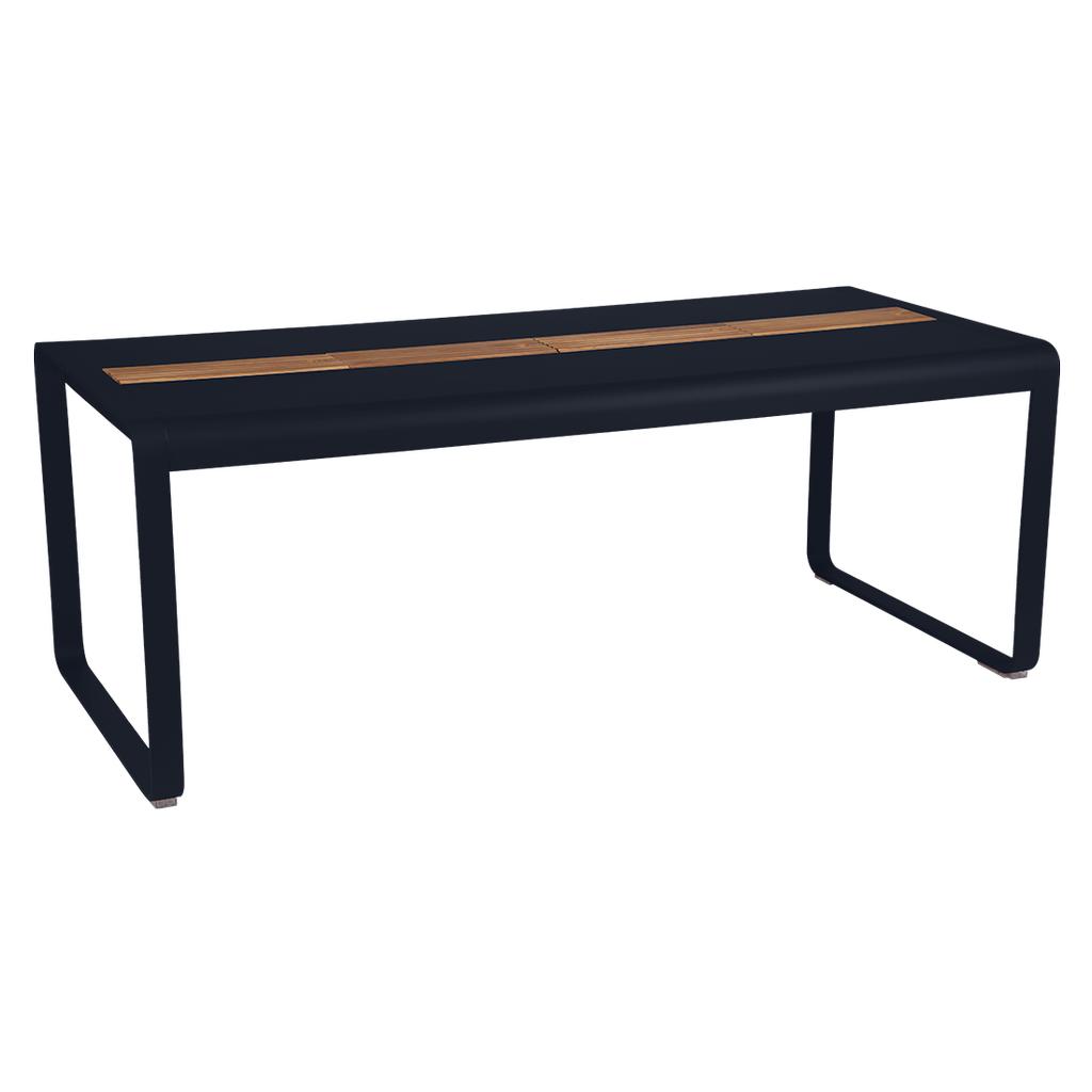 Bellevie Tisch 196 x 90cm mit Aufbewahrung Abyssblau